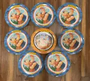 Vintage 1997 Mcdonald's Disney Hercules Himself COLLECTIBLE PLATES LOT OF 8