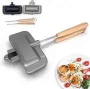 Sandwich Maker with Handle, Non-stick Sandwich Grill Pan, Double Sided Grilled Cheese Maker, Sandwich maker nonstick, Toaster Sandwich Maker Grill Sandwich Maker for Cheese Toast