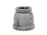 Anvil 8700135208 Galvanized Malleable Iron Reducing Coupling 1/2 x 1/8 in. FNPT