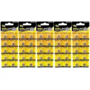 5pc 10pk Exell EB-L754 Alkaline 1.5V Watch Battery Compatible With AG5 393