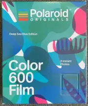 Expired RARE Polaroid Originals Color 600 Film Deep Sea Dive Edition