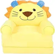 Vomeko Kids Sofa,Children Foldable Sofa, Chair Cartoon Lovely Plush Soft Fold Out Toddler Chair,for Kids Reading,Kids Comfy Couch (Type C)