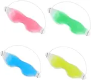 Healeved 4pcs Cooling Beauty Eye Mask Cold Eye Mask Gel Sleep Mask Ice Eye Mask Eye Mask for Sleeping Cooling Gel Mask for Eyes Mask for Eyes Eye Mask for Puffiness Eye Mask