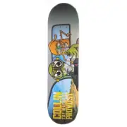 Toy Machine Provost War Turtle 8.0" Skateboard Deck Rare Collectable