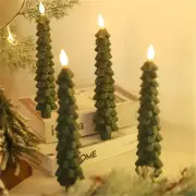 Flameless Christmas Tree LED Candles Battery Operated Atmosphere Lamp Dinner