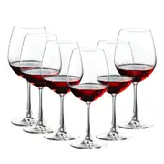 Ocean Glassware Madison Bordeaux 600ml Red Wine Glass Set 6