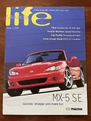 Mazda Life Magazine Dealer Issue 1 2004 Australia MX5 Rotary RX8 13B 3MPS SP23