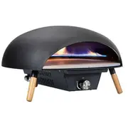 Le Feu Outdoor Turtle Pizza Oven Portable Camping Cooker 30x47.7cm Black