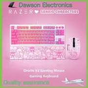 Razer x Sanrio Hello Kitty Orochi V2 Gaming Mouse and Mechanical Keyboard Bundle