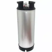 New 5 Gallon Ball Lock Keg with Dual Rubber Handle -Draft Beer Coffee Mead Soda