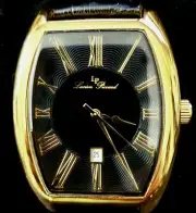 Rare New Lucien Piccard Tonneau Avant Garde Watch Box Papers