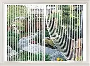 Curtain Mosquito Net 105x140cm Keep Bugs Out Lets Fresh Air in Anti Mosquito Strong Fly Mesh Magnetic Soft Door Cool Summer for Balcony Sliding Living Room ildren's Room, Gray