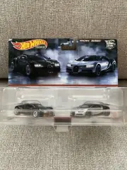 HOT WHEELS Premium Car Culture 2 Pack 91 Bugatti Veyron & '16 Bugatti Chiron