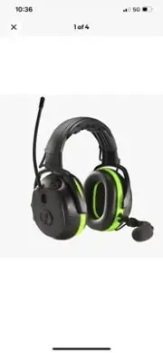 Hellberg Safety 49012-001 Synergy Multi-Point Headband
