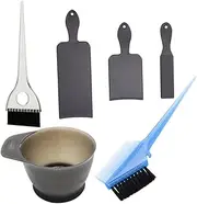 SOESFOUFU Hair Dye Kit Set Diy Coloring Tools 6pcs Hair Tool Set Scalp Applicator Comb for Home Salon Use