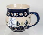 Boleslawiec Polish Pottery Bubble Mug. Hand-Made. Fast Shipping