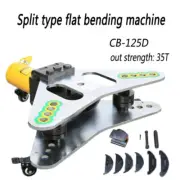 CB-125D Hydraulic Flat Vertical Bending Machine Split Type Copper Row Bending