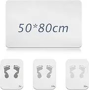 Enkis - Stone Bath Mat, 50 * 80CM Extra Large Natural Diatomaceous Natural Diatomaceous Bathroom Stone Mat, Non-Slip Super Absorbent Quick Drying Diatomite Mat for Bathroom Shower Floor