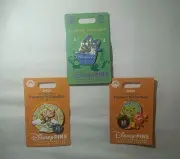 Disney 2025 EPCOT Flower & Garden Festival Alice Wonderland Passholder + 2 Pins