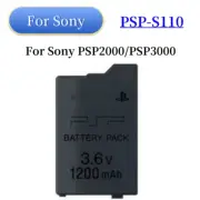 PSP-S110 1200Mah 3.6V Lithium Ion Battery Pack Replacement for PSP 2000/3000