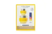 L'Occitane Immortelle Divine Set: Cream 50ml + Eye Balm 15ml + Overnight Reset Oil-In-Serum 5ml 3pcs