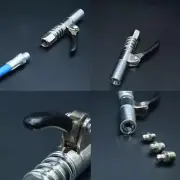 US 2-4 Pack Grease Gun Coupler Locks Onto Fittings Long-lasting Rebuildable Tool