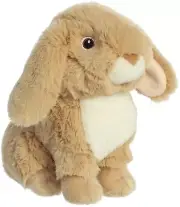 Aurora - Small Brown Eco Nation - 9" Lop-Eared Rabbit Tan - Stuffed Animal