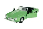 WELLY OLD TIMER 1955 MERCEDES-BENZ 190SL GREEN 1:34 DIE CAST METAL NEW IN BOX