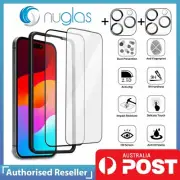 2x Screen Protector Nuglas Tempered Glass For iPhone 16 Pro Max With Applicator