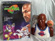 Vintage Michael Jordan Space Jam Cookie Jar Bugs Bunny Warner Bros 1996 With Box