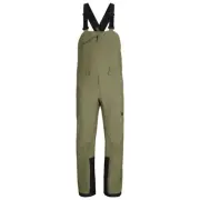 Outdoor Research Carbide Bibs Men's Snow Pants, Ranger Green, Medium