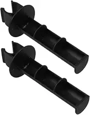 KOMBIUDA 2pcs Toilet Paper Holder Clip for Wheelchair Commode Chair Roll Stand for Bathroom Office Use Easy Tool Installation Versatile and Convenient Accessory