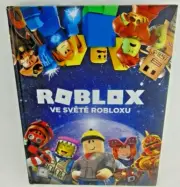 ROBLOX - VE SVĚTĚ ROBLOXU HARDCOVER BOOK 11 1/2'' H 8 3/4''W READ ITEM