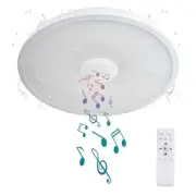 Smart Waterproof LED Ceiling Light 11 inches White-Dimming Function+Bluetooth