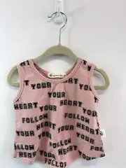 Earth Baby Outfitters Size 6-12 Baby Toddlers Singlet & Pants Set BNWT