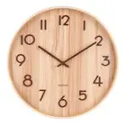 Karlsson Light Basswood Wall Clock 60cm Quartz Battery Operated Decorative Clock