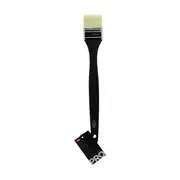 Jasart Elevate Professional Art Painting Flat Brush 2"/50mm Long Handle Black