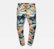.G-Star 5622 3D TAPERED COJ X25 Pharrell Williams Hawaii Palm Pattern W31 L32