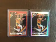 2019-20 Donruss Optic T-Mall Kyle Kuzma Red Wave Refractor + HOLO 2 CARDS TOTAL