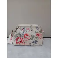 在飛比找蝦皮購物優惠-Cath Kidston【英國正品】米色素面  拼接玫瑰滿版