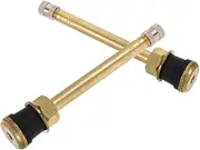 Long Lasting Air Valve Stem 2pcs Tire Valve Stem Replacement Kit for Tubeless Tires Fits Trucks Cars