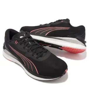 Puma 慢跑鞋 Electrify Nitro 2 黑 桃紅 路跑 超輕量回彈中底 女鞋 【ACS】 37689807