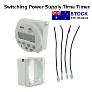 Power Timer Switch Digital Programmable Control LCD Time Relay Day/Week Set AU