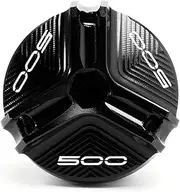 Z900 RS Z650 Z500 Z400 Z800 Z1000 R SX 650 500 Versys 650 CNC Motorcycle Engine Oil Filler Cap Oil Plug Cover(Black-500)