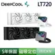 DEEPCOOL 九州風神 LT720 WH 黑 白360 水冷排 LGA1700 AM5 CPU 散熱器