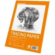 Translucent Vellum Paper, Bachmore 8.5x11 inches Tracing Pad, 75 Sheets