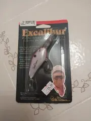 Vintage 1997 Excalibur Bill Dance Crankbait Fat Free Shad Nip Nice