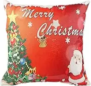 PHENOFICE 45cm Style Christmas Pillow Decor Elements Sofa Throw Pillow Xmas Decor
