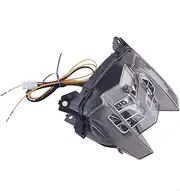 Indicators Flowing Turn Signal Motorcycle 12V Smoke Tail Light Rear Brake Stop - Lamp Integrated Turn Signal for - MT09 FZ09 2020-2017 Turn Signal Indicator