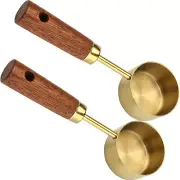 Stainless Steel Coffee Scoop for Ground Coffee, 15ml Coffee Measuring Scoop w...